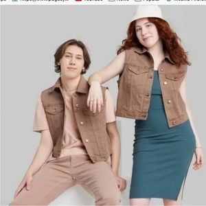 NWT Wild Fable Trucker Vest